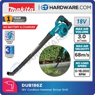 MAKITA DUB186Z 18V LXT 92.4DBA 18000RPM CORDLESS BLOWER WITHOUT BATTERY & CHARGER