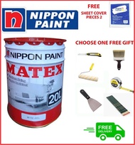 Nippon Matex Emulsion Paint for Interior Walls and Ceilings | 20 Litres | Free Delivery