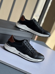 Original Ecco men's Fashion Casual shoes Walking shoes Office shoes Work shoes Leather shoes XMD118