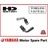 TUBELESS VALVE (L) SHAPE 0 KEPALA TUBE TAYAR TAYA TYRE BENTUK "L" TUBELESS VALVE KEPALA TIUB L SHAPE