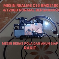 MESIN REALME C15 4-128GB NORMAL RMX2180 NORMAL mesin realme c15 normal