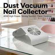 Suction Collector Nail Manicure Tool Cleaner Dust Nail White Dust Vacuum