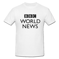 BBC World News Tshirt Unisex 100% High Quality Cotton