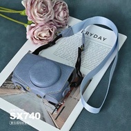 Taiwan Shipping [Can Issue Tickets] Canon SX740 Camera Bag G7XII G7XII Leather Case G7X2 G7X3 Protec