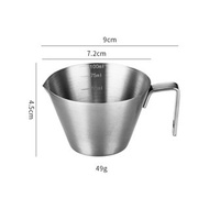 304 stainless steel coffee measuring cup 100ml espresso cup