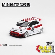 MINIGT 1: 64 Abarth Abarth 595 LB-WORKS Alloy Car Model