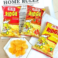 ✑ 🟧 RIDGE potato chips dilicious barbecue  55g