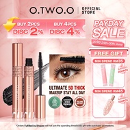 O.TWO.O Waterproof Mascara Volume Non-Smudging Kelantangan Maskara Kalis Air