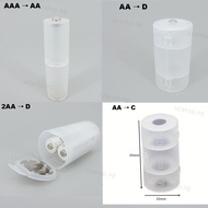 AAA/AA AAA to C/D C D AA  Battery Combination Cell Battery plastic Storage Box Adapter AAA AA Holder