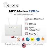 RS980+ Modified 4G LTE Simkad Modem Router Bypass Unlimited Hotspot Internet Like RS860 A80 Huawei B310
