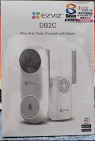 EZVIZ螢石 DB2C 全無線門鐘攝像頭+門鈴