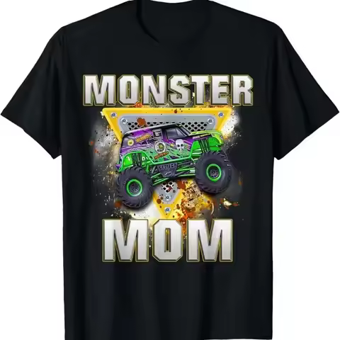 Monster Truck Mom Are My Jam Lovers T Shirt