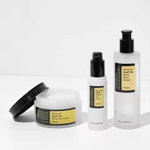 COSRX Snail Essence Serum Original Solution Hydrating Sunscreen Essence 100ml Eye Cream Facial Clean