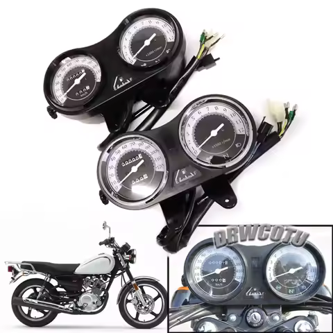 Motorcycle Instrument Speedometer Tachometer For Yamaha YBR125 JYM125-3F JYM125 YB125SP Speed Meter 