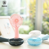 Baseus Portable Handheld 3-Speed Mini USB Rechargeable Quiet Fan 1500mAh Powerbank Battery