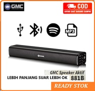 Speaker Bluetooth Gede GMC 881B Speaker Portable USB Memory GMC 881B Super NGEBASS
