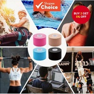 2Pc 5Cm×5M Sports Elastic Bandages Functional Adhesive Can Relieve Injured Athletes With Tape For Or