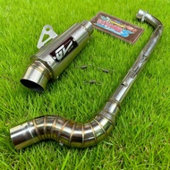 Exhaust GL Open PNP EX5/LAGENDA FI 115/W110/WAVE110/KRISS110/SRL115FI/WAVE125/SYM110/EGO S/LC135/Y15