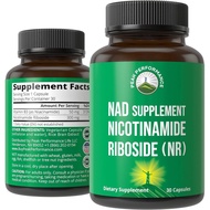 Peak Performance Nicotinamide Riboside NR Supplement Capsule - NMN Alternative NAD Supplement + Niac