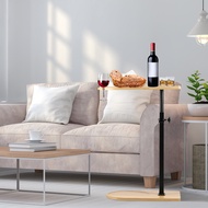 Sofa Tray Table 360 Degree Swivel Couch Side Table Height Adjustable Side Table for Couch Arm End Ta