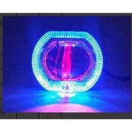 fulset biled beat karbu 3inch biled proji beat karbu lampu depan beat karbu pnp tinggal pasang