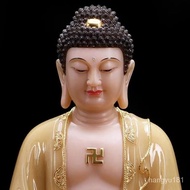 WJBuddha Buddha Statue Sakyamuni Buddha Amitabha Buddha Bhaisajyaguru Jade Buddha Statue Home Worship Guanyin Statue EGE