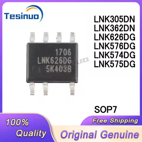 10/PCS New Original LNK305DN LNK362DN LNK626DG LNK576DG LNK574DG LNK575DG SOP7 chipset In Stock