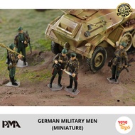 Miniature Figure Diorama 1 / 72 German Military Men Set by PMA