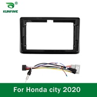 Car GPS Navigation Stereo For Honda city 2020 Radio Fascias Panel Frame Fit 2Din 9 inch In Dash head