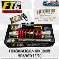 FTC REAR SHOCK 300MM MIO SPORTY ( RED )