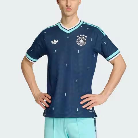 Adidas genuine clover men's football training short sleeved T-shirt JN2070