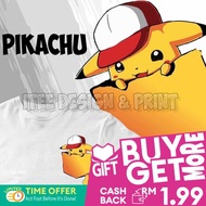 Baju Pikachu Pokemon Pocket Tshirt Perempuan T Shirts Kid Shirt Lelaki Kanak2 Men Tidur Women Backpack Budak Murah Kids Cotton Plus Size Baby Clothes Top Newborn Set Girl Clothing Viral Anime Dress Boy Kemeja Fashion Jacket Lengan Pendek Kanak Top Couple