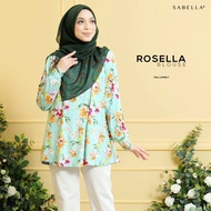 ROSELLA Blouse by Sabella Ironless Tak Payah Gosok (FREE SIZE)