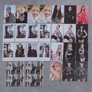 Official Photocard Blackpink Born Pink Jisoo Lisa Rose Jennie Polaroid Instant Film