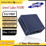 Beelink Mini PC MINI S12 PRO Intel N100 Processor Intel 12th Gen 4 Core 3.4Ghz Processor Windows 11 