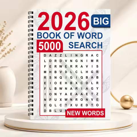 Jumbo Word Search Book for Seniors Large Print Puzzle Game Easy-to-Read Brain Training Activity Work