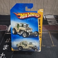 Hot Wheels Custom 42 Jeep CJ-2A