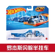 Hot Wheels HW Metro 2025 HYT56 – Optimus Prime Transport Truck with Track-Compatible 1:64 Die-Cast T