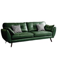 Lafloria Home Decor Full Grain Leather Sofa