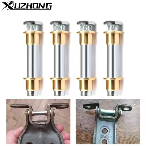 1Set Car Door Hinge Pins Bushing Repair Assembly Kit Set For Nissan Navarra 1997-2005 D22 High Stren
