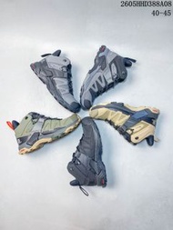 SALOMON薩洛蒙 X Ultra 4 MID GTX  舒適 耐磨防水包裹性支撐抗沖擊 中幫 戶外功能鞋 男款