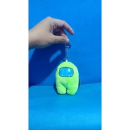 HIJAU GANTUNGAN Keychain Keychain/ Original Green Among Us Doll Bag Keychain/