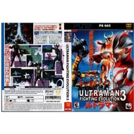 PS2 CD DVD GAMES(Ultraman 3) Ultraman Fighting Evolution 3
