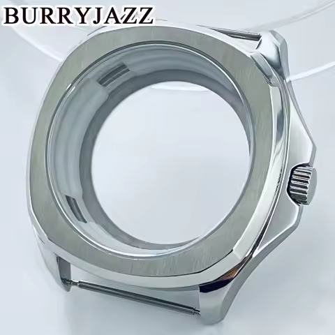 BURRYJAZZ 40mm NH35 NH36 ETA2824 2836 Miyota8215 Mingzhu DG2813 3804 Watch Case With Sapphire Crysta