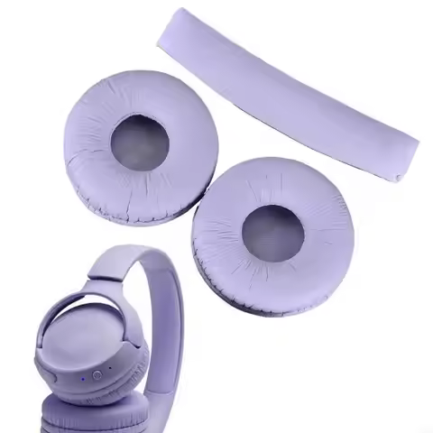 E1PF 1Set Replacement Earpads Top Headband Cover For JBL JR300 JR300BT Tune 500 510BT 520BT 450BT 60