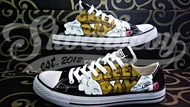 Green Day Dookie Converse Painting Shoes