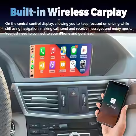 8.8inch Android Screen For Mercedes Benz E Class W207 W212 CarPlay Multimedia Video Player Car GPS N