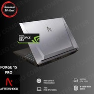 PROMO!!! AFTERSHOCK Forge 15PRO Core i7-9TH/NVIDIA GTX/Laptop GAMING