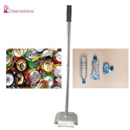 [Menolana] Efficient Manual Trash Compactor Practical Hand Press Bin Compactor for Home or Outdoor U