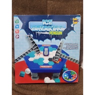 Ice breaking penguin toy hit hammer fall together with family Trap save the penguin SNI RKC 23003-1